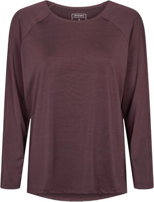 Boat Neck Trænings Langærmet T-shirt