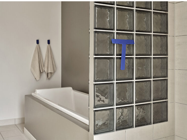 Skraber m. holder Ume Indigo Blue