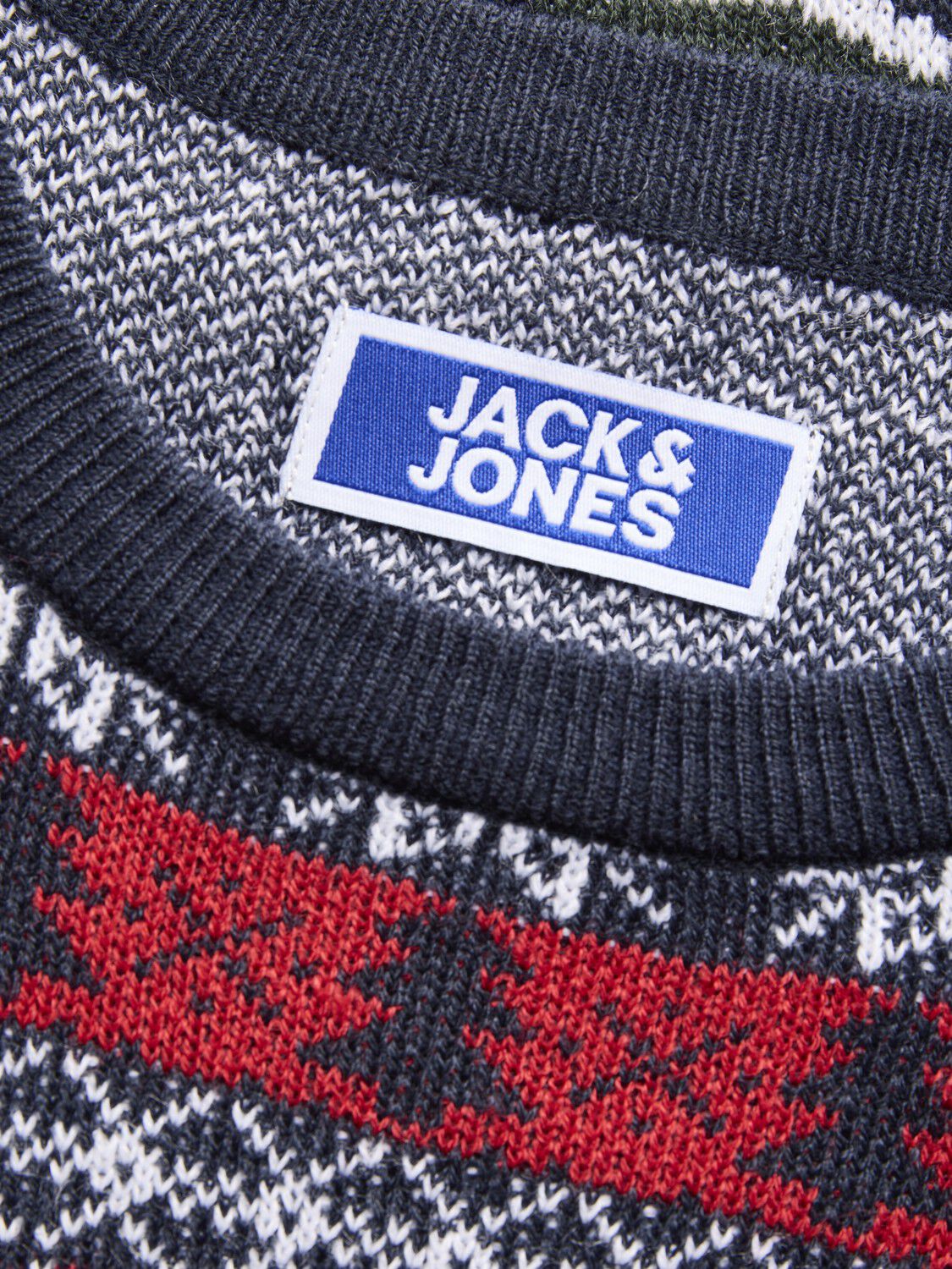 Jjxmas Santa Knit Crew Neck Jnr