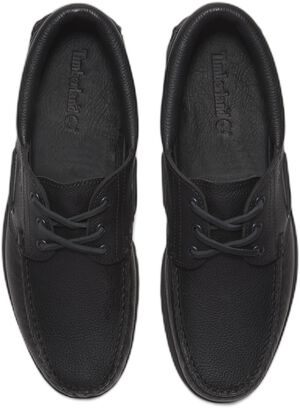 AUTH BOAT SHOE BLACK, Wide