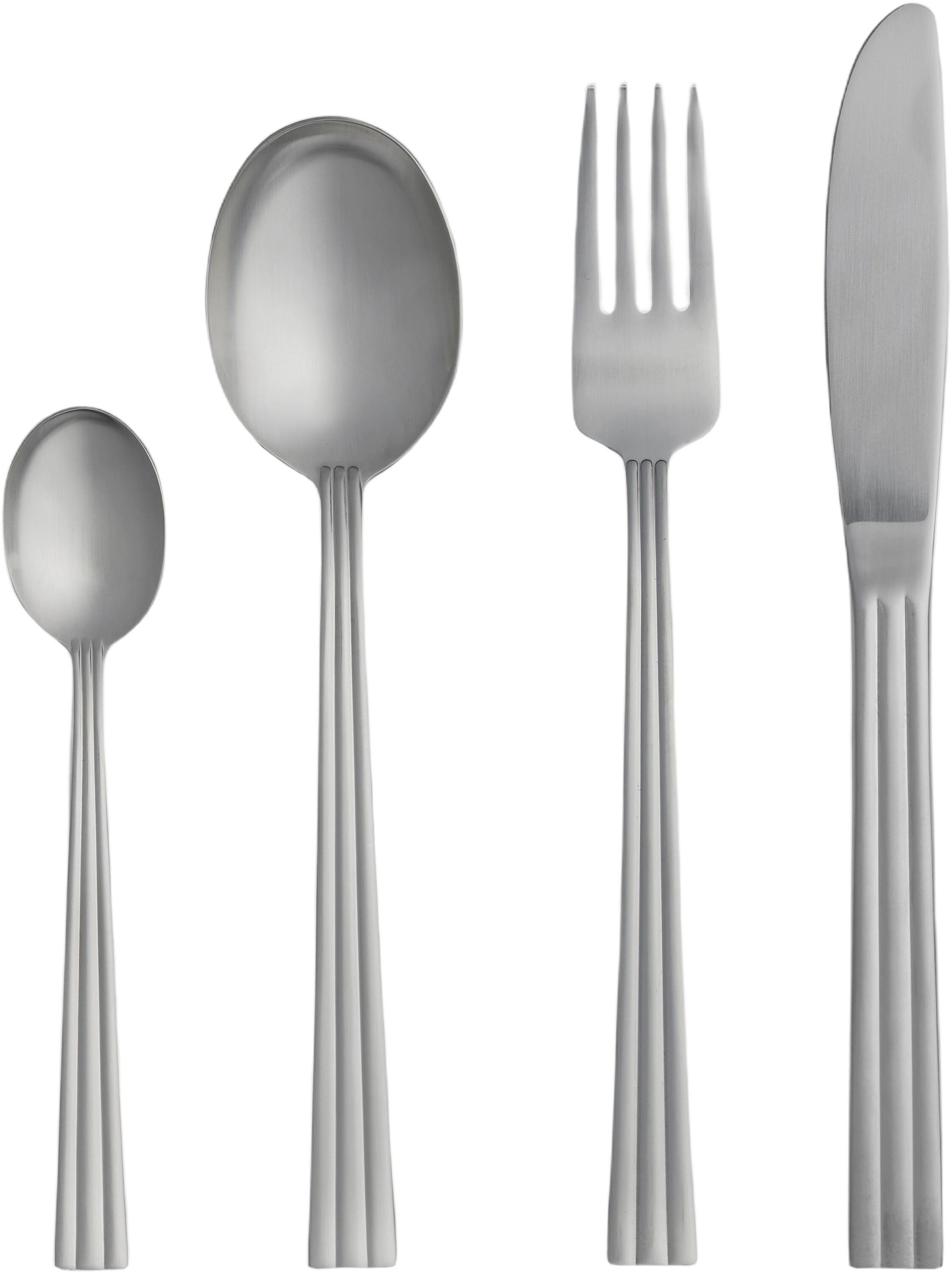 Bestiks&aelig;t Thebe Edition 2024 16 dele Mat st&aring;l Recycled