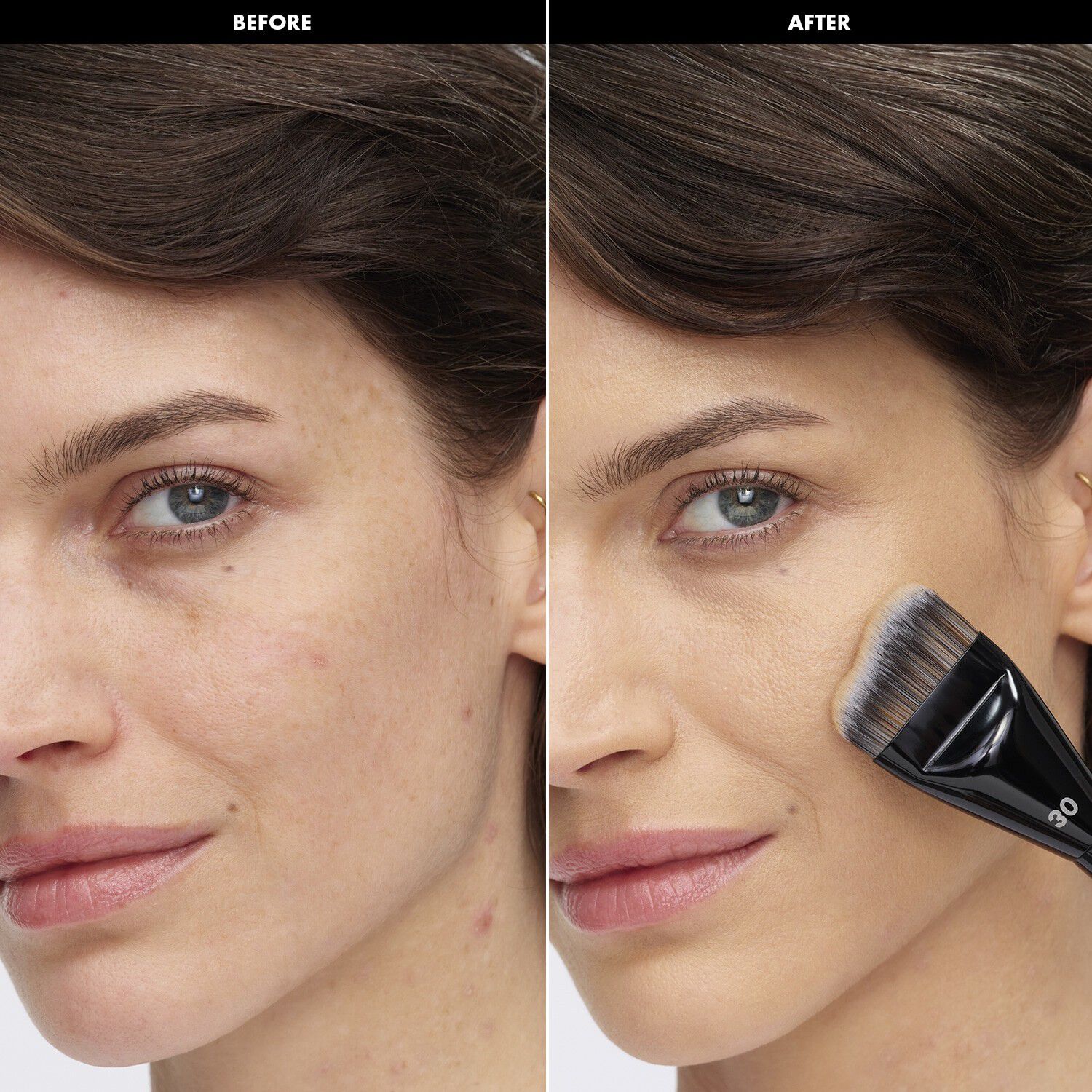 Pro-pensel - Pro Foundation-pensel 30 - Spatelformat