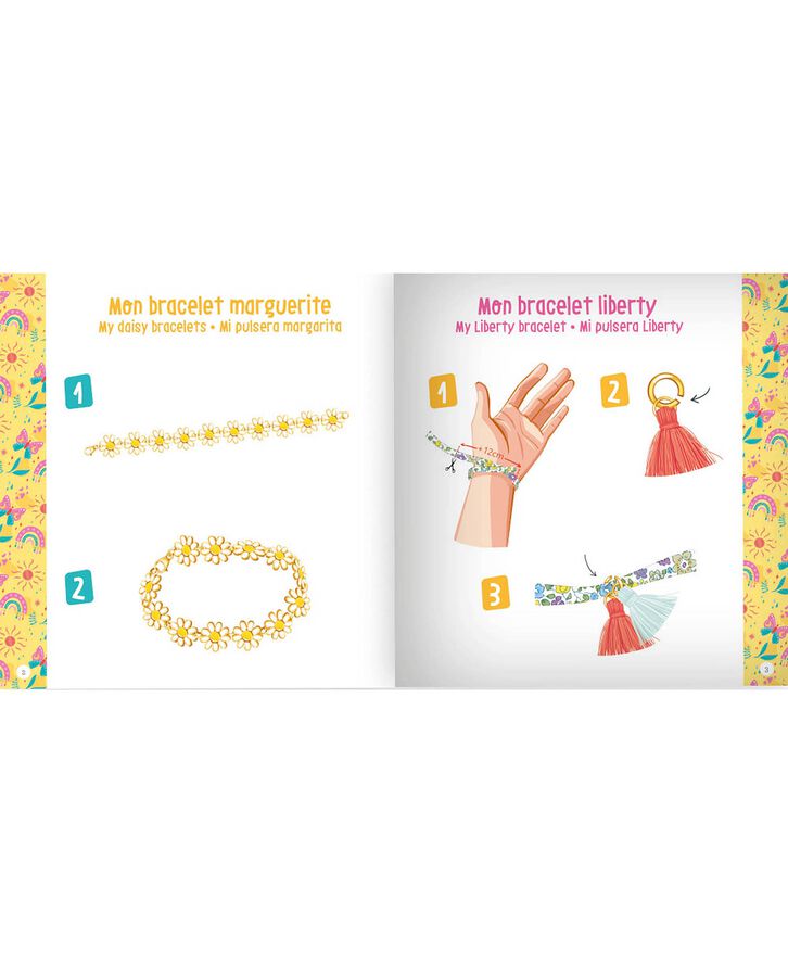 Auzou - Jewellery Factory - Boheme armbånd - Stort sæt