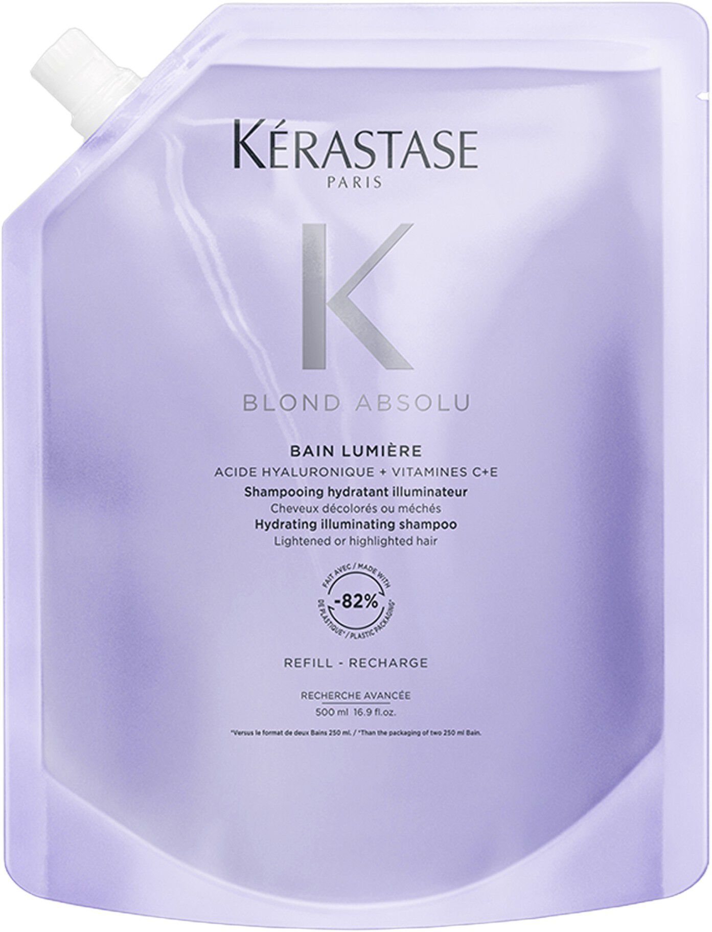 K&eacute;rastase Blond Absolu Bain Lumi&egrave;re Shampoo 500ml Refill