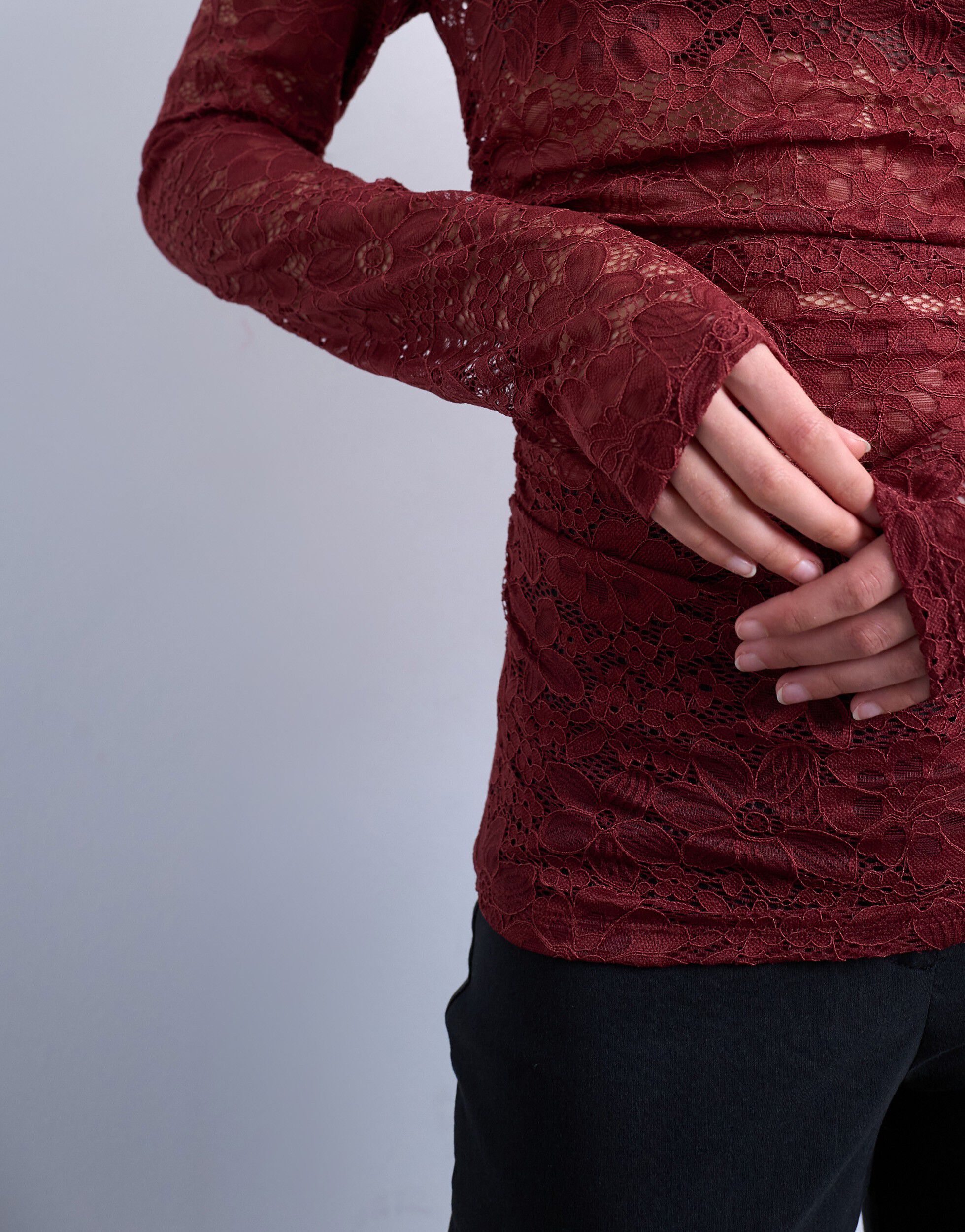 TSWILMA LACE TOP JSR