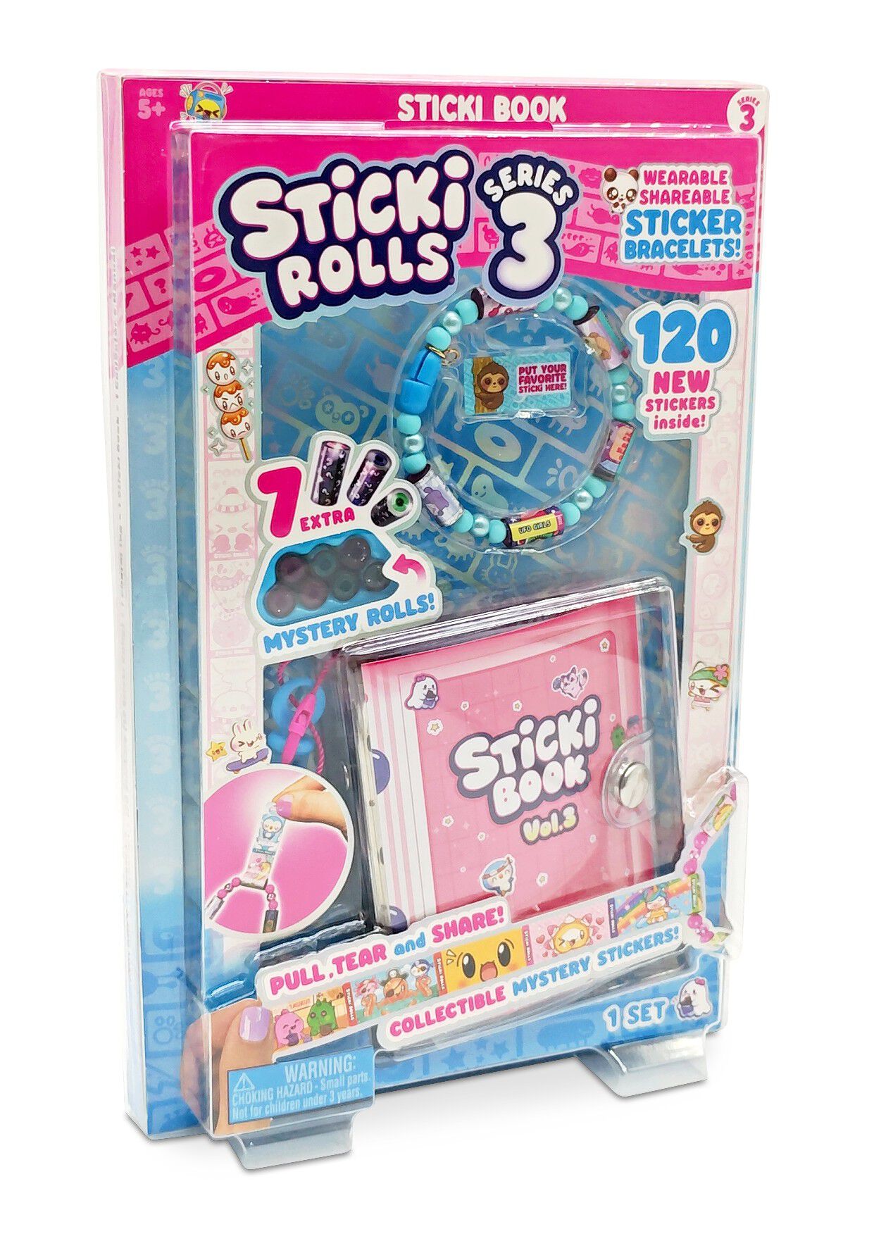 STICKI ROLLS STICKI BOOK