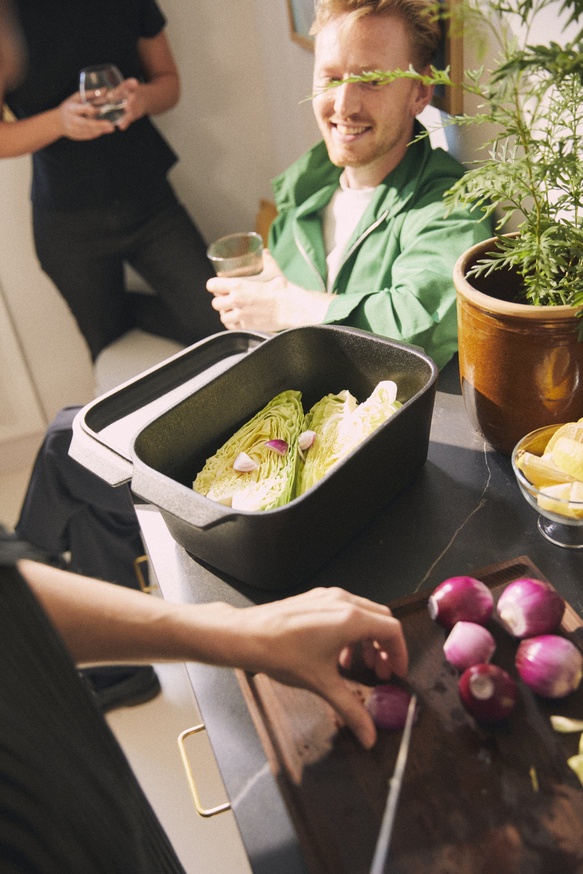 Rosendahl Bake 'n' Roast stegeso 5,0 l gr&aring;