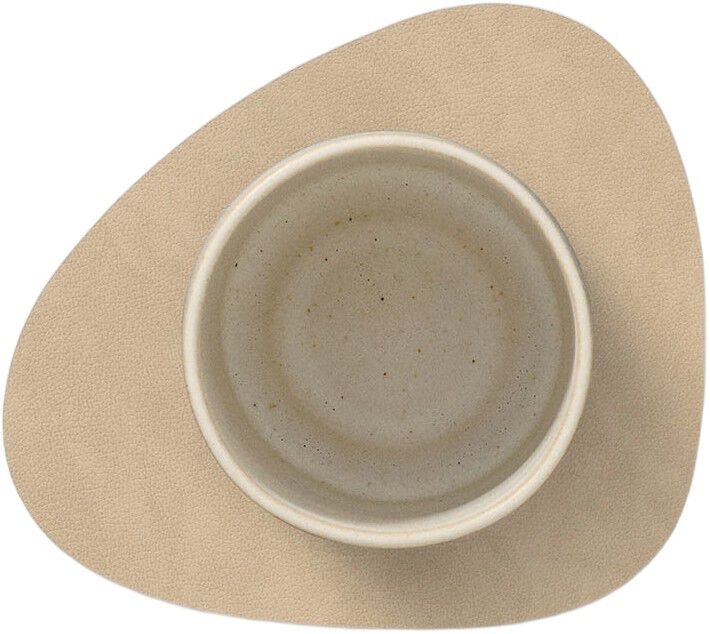 Glass Mat Curve Nupo Sand