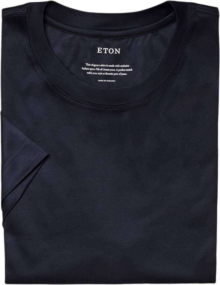 Black Filo di Scozia T-shirt