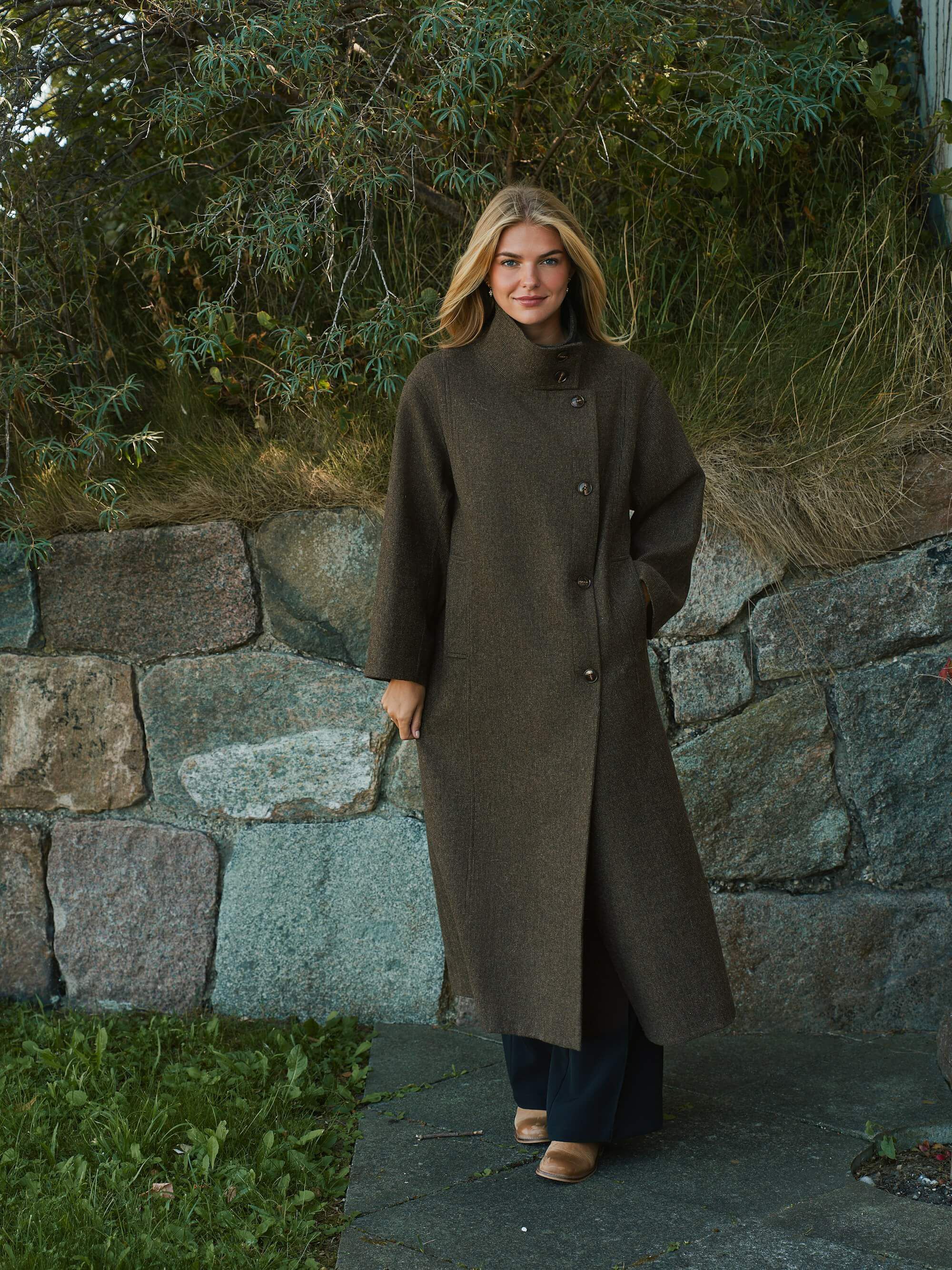 Marcel Mini Check Coat