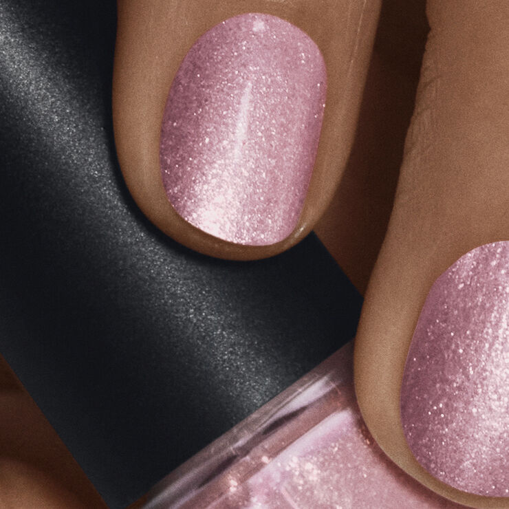 Nail Polish Glitter Pink