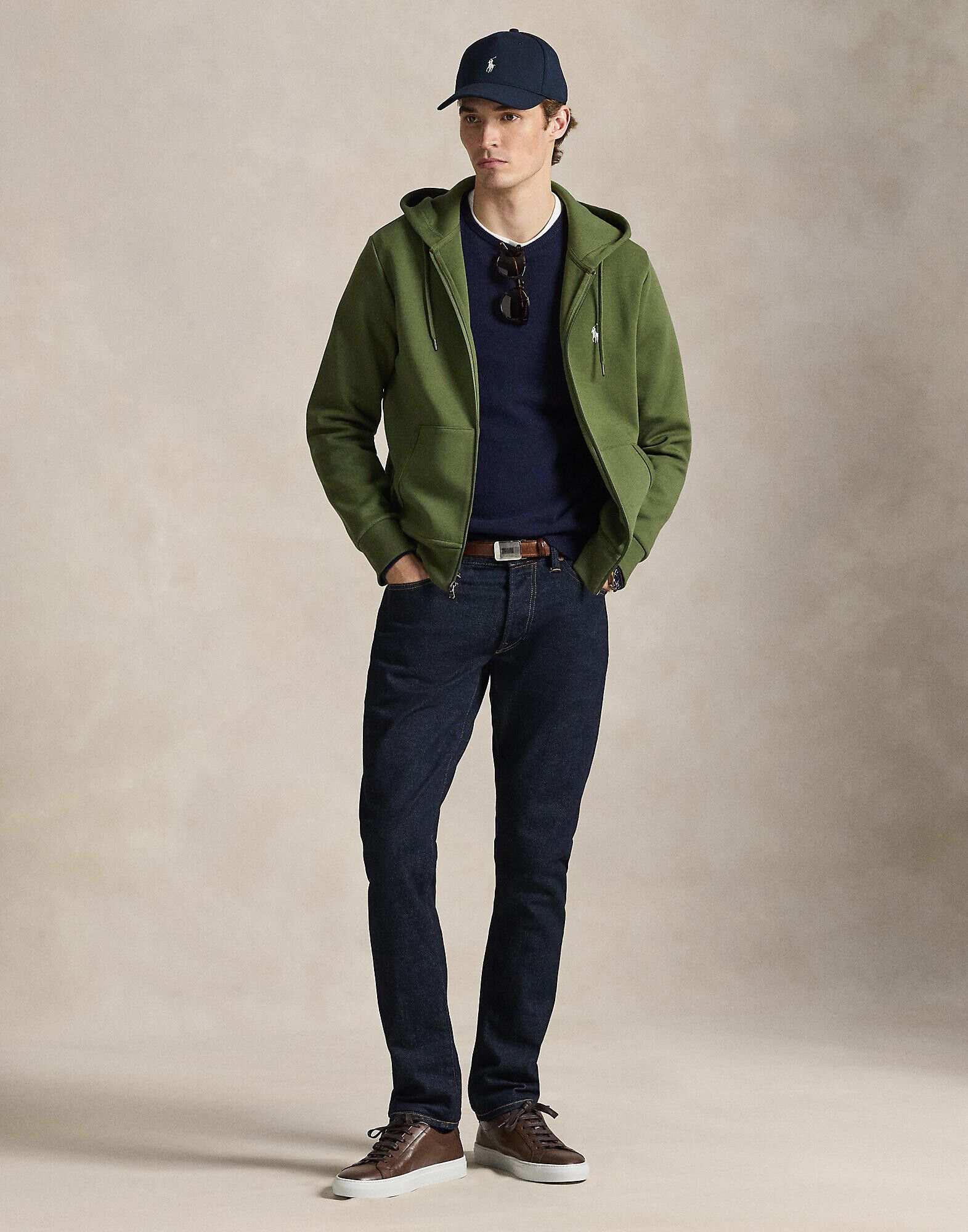 Double-Knit Full-Zip Hoodie