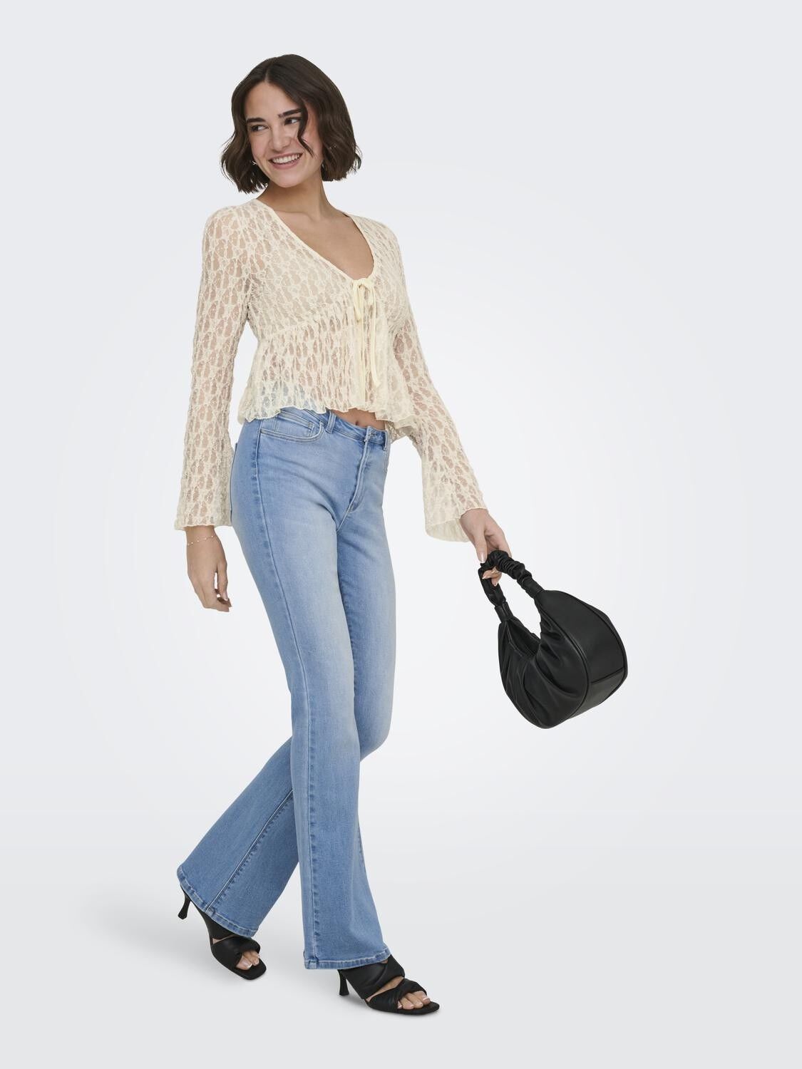 ONLAYA LACE CARDGIAN JRS