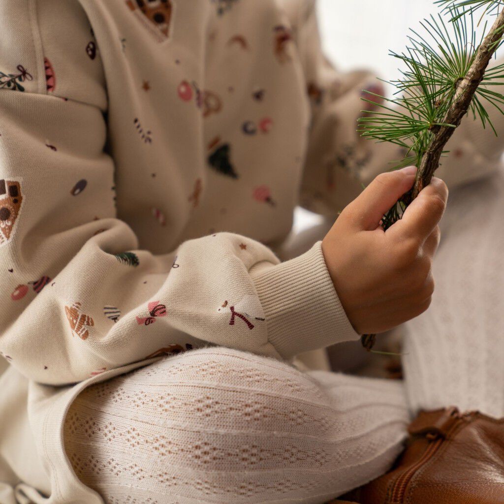 Lang&aelig;rmet Sweat Kjole Maggie