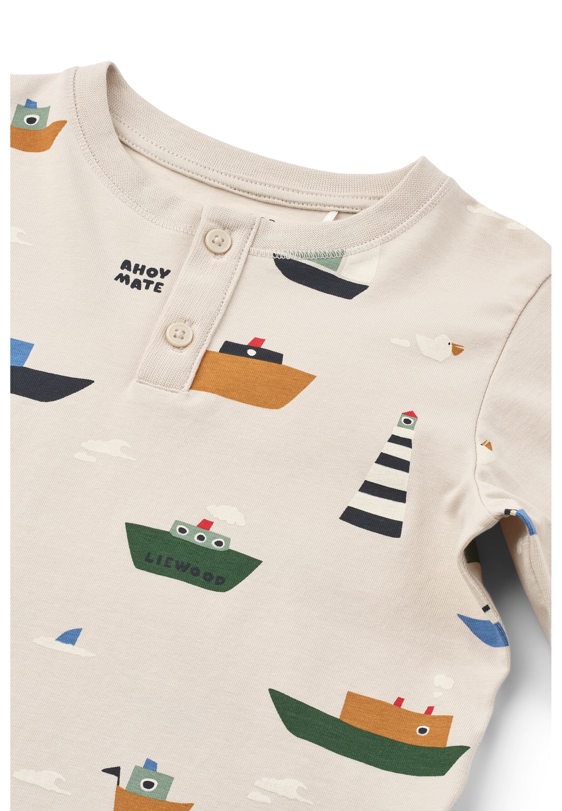Wilhelm Printed Pyjamas Set Sailing