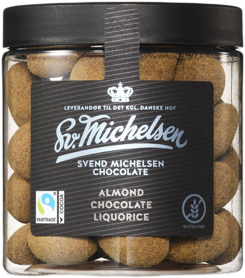 Mandler chokolade, lakrids