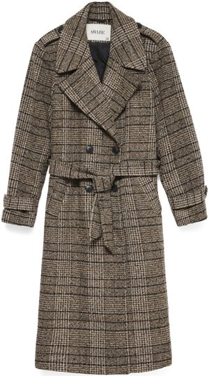 AWDOMINIQUE LS LONG BELT COAT