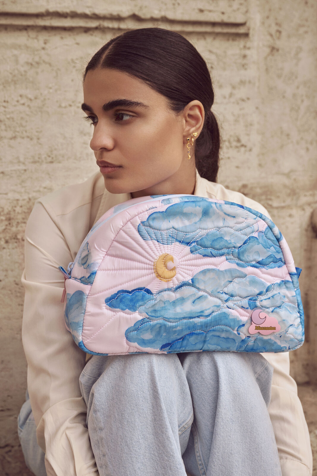 Makeup Bag Big Moonshine Rose