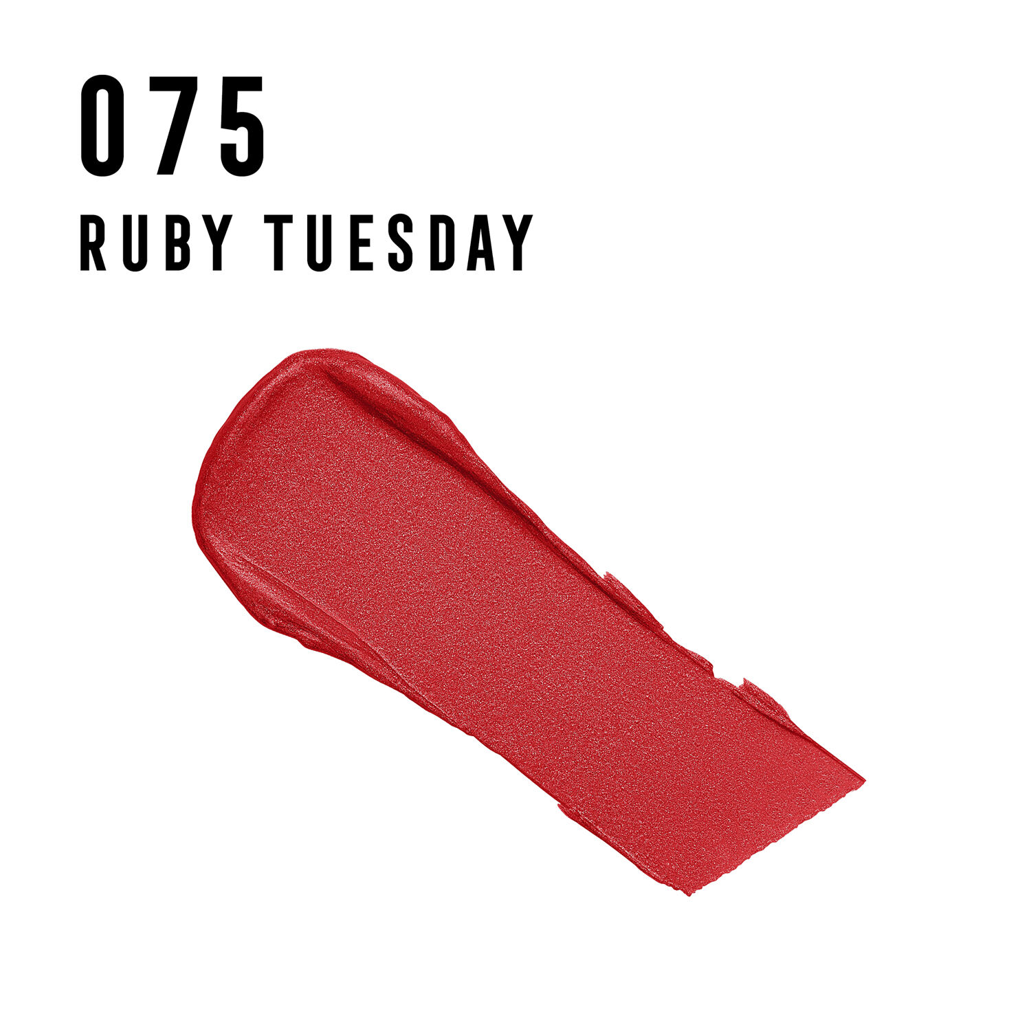 Max Factor Colour Elixir Lipstick, 075 Ruby Tuesday, 4g