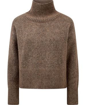 Mai 3 Highneck sweater - Mohairmix - RWS