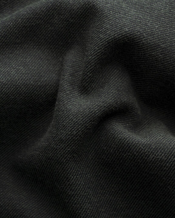 Contemporary Fit Dark Green Flannel Shirt