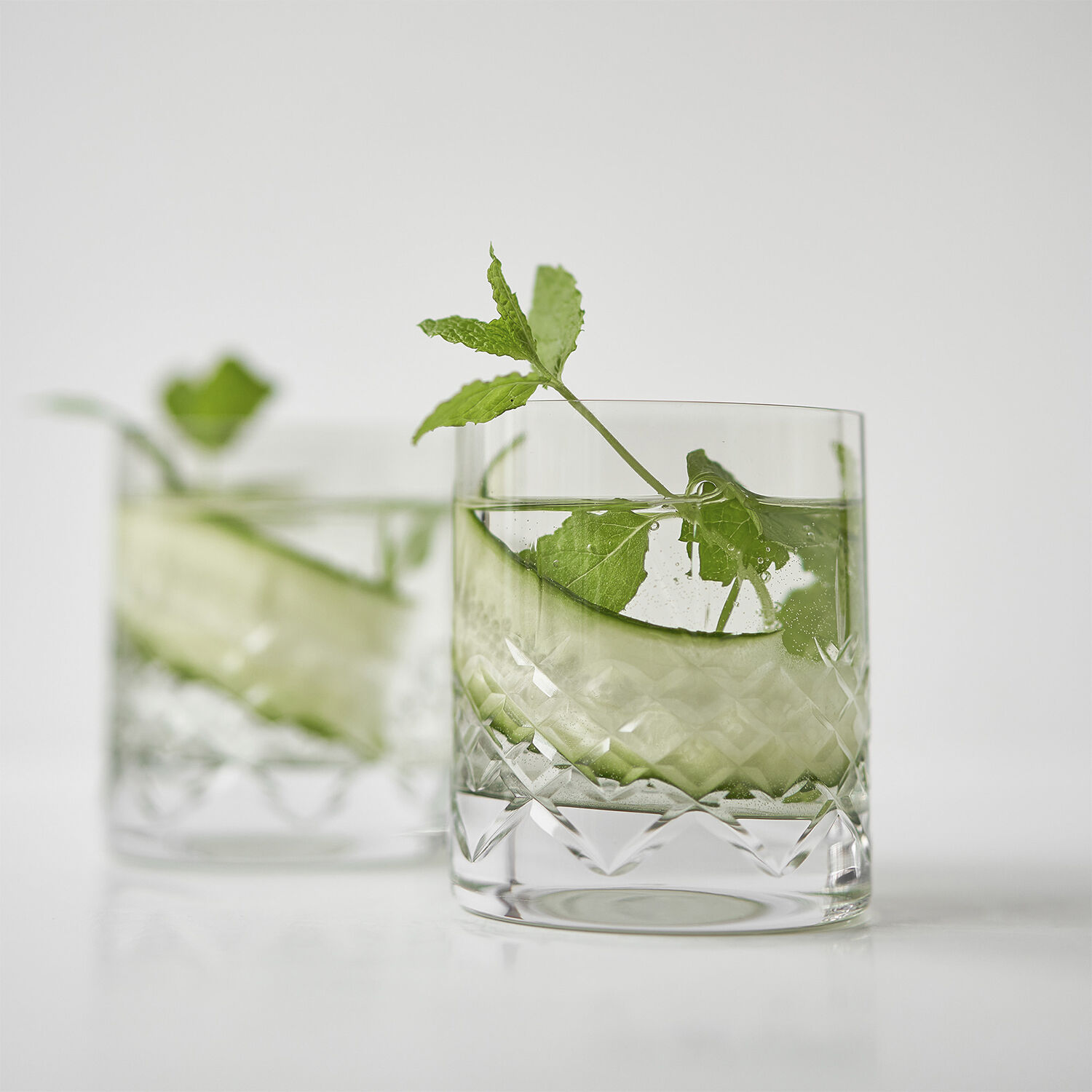 Crispy Emerald Lowball - 2 pcs