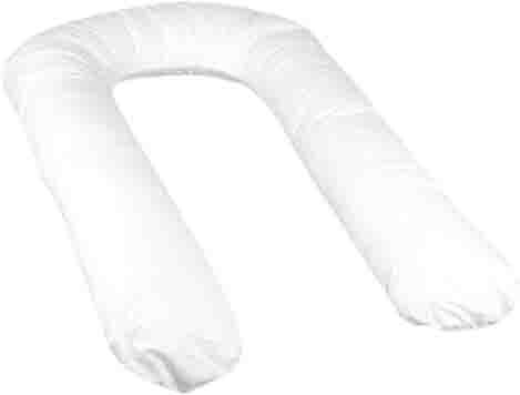 Fosstars U-pillow betr&aelig;k SR White Jersey bomuld