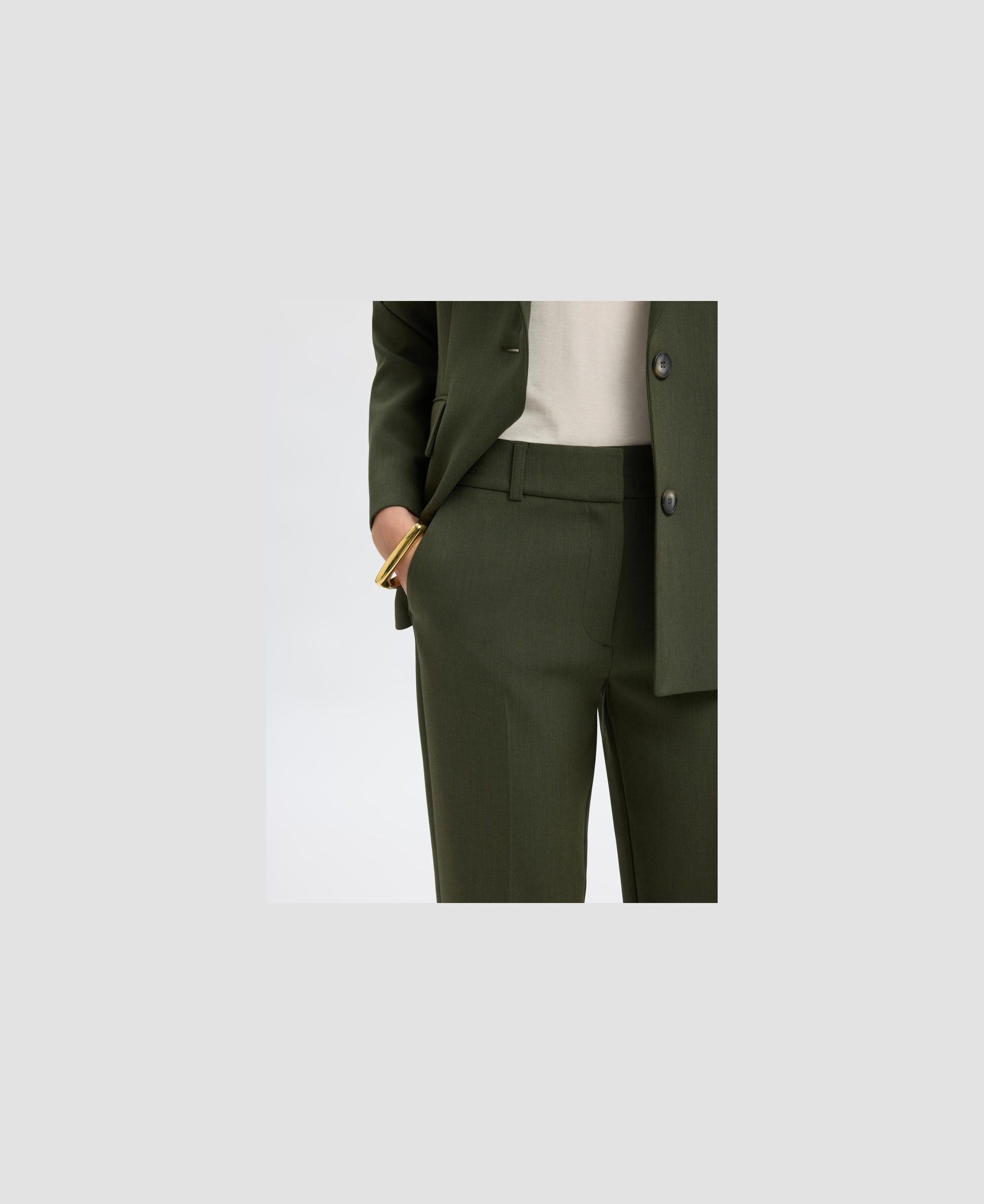 SLFRITA-RIA MW CROP PANT MEL NOOS