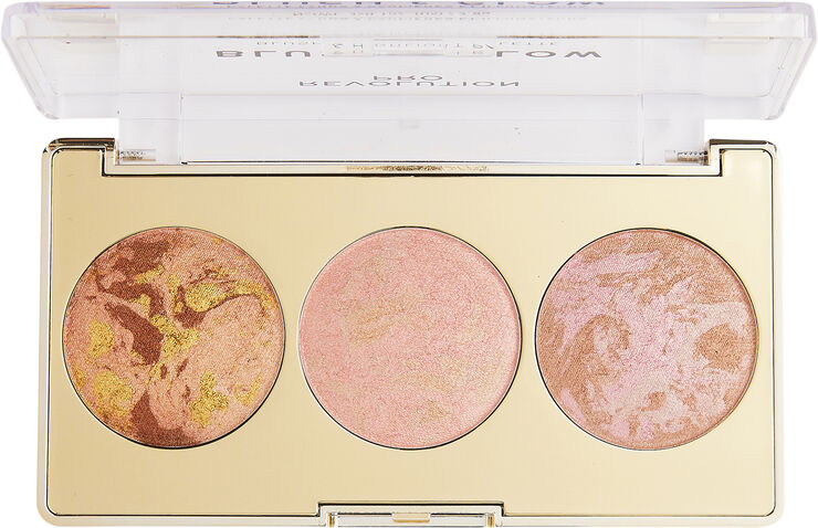 Revolution Pro Blush & Glow Palette Peach Glow