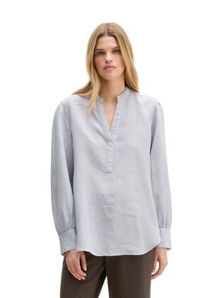 Blouse, a-shape, pleat detail at ce