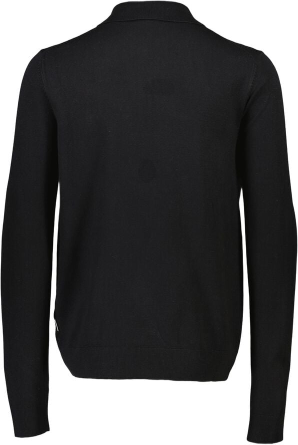 Ecovero L/S zip polo
