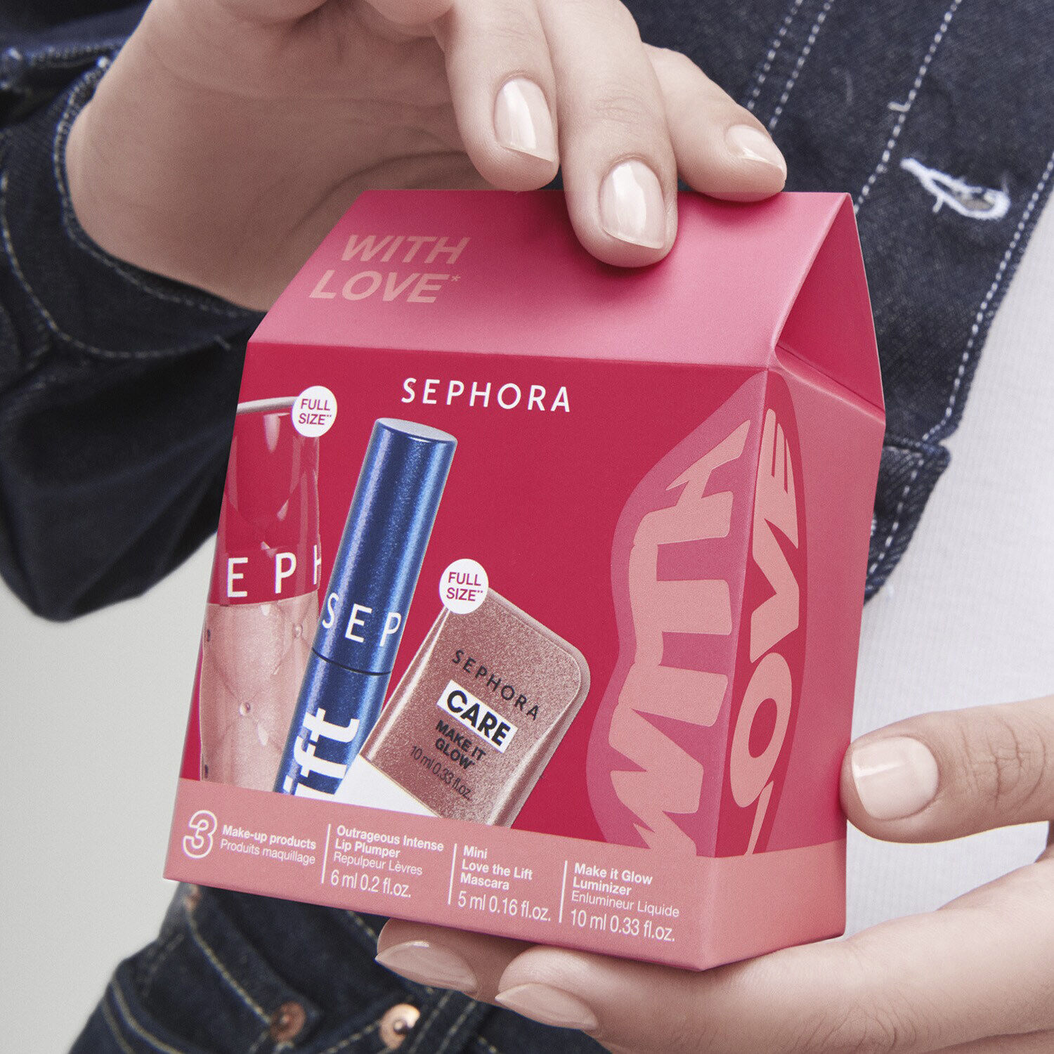 WITH LOVE SET* - Makeup-s&aelig;t