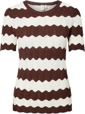 YASBEE SS KNIT TOP