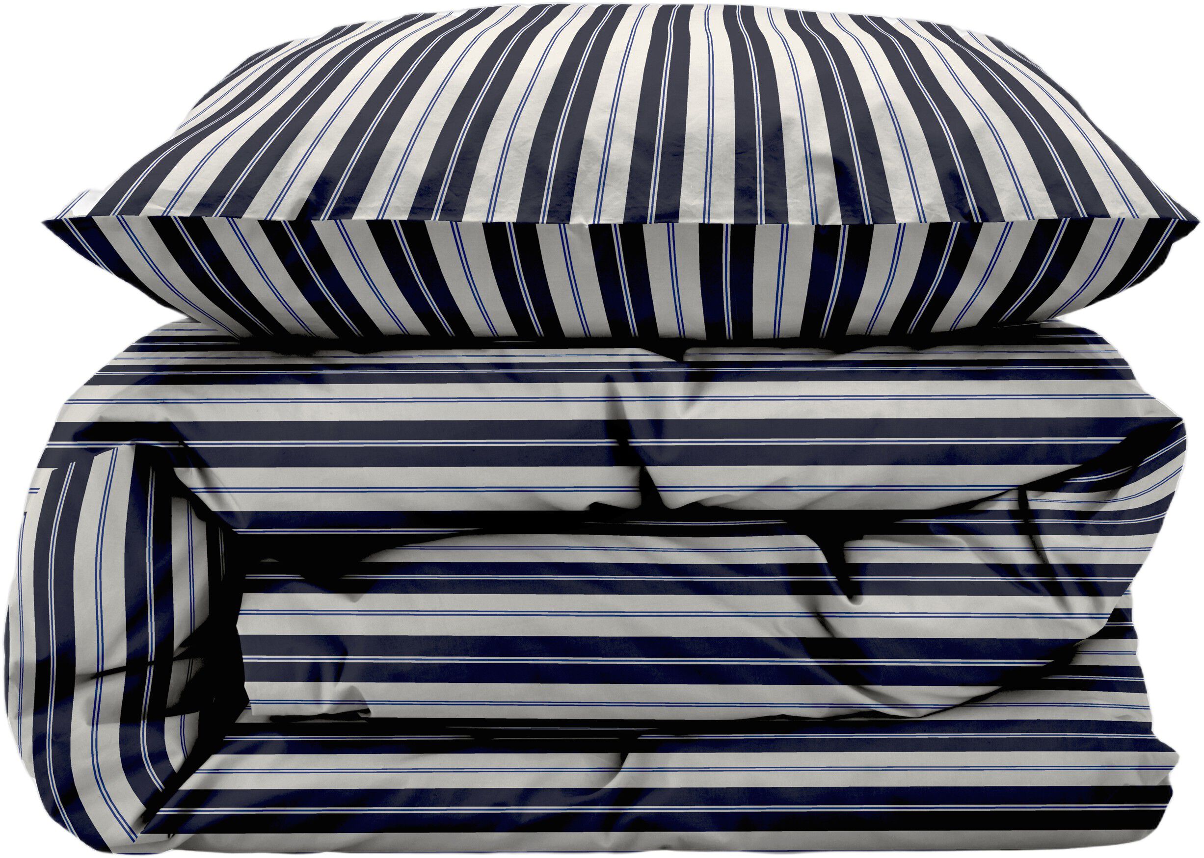 Senget&oslash;j 140 x 220 cm Flow Navy blue