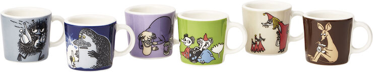 Mumi minikrus sæt 6 stk. 2. klassiker