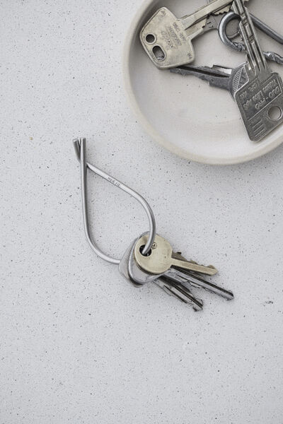 Key Ring, Stainless Steel, &Oslash;3,8