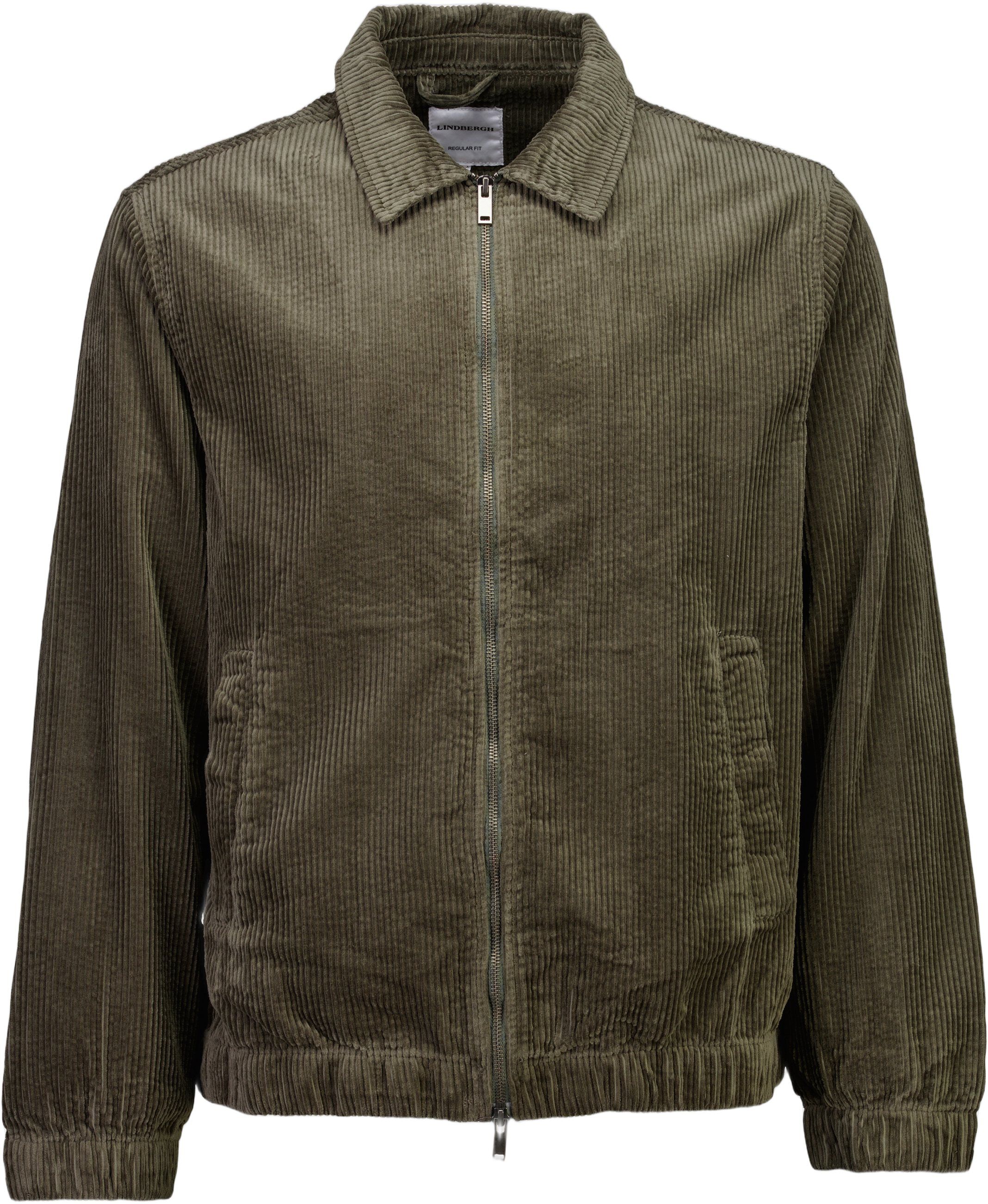 Corduroy zip jacket