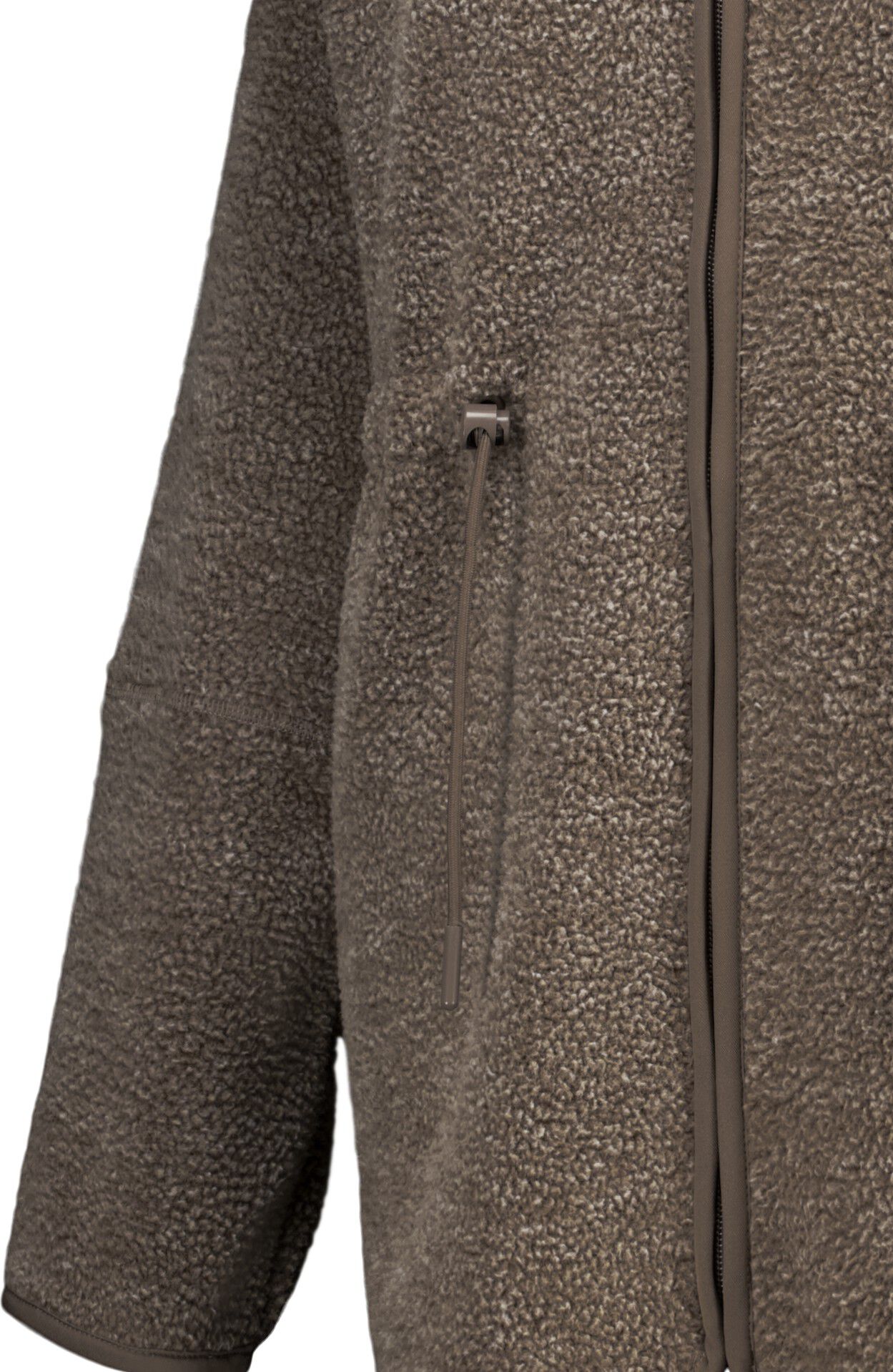 Andrea Pile Zip Fleecejakke