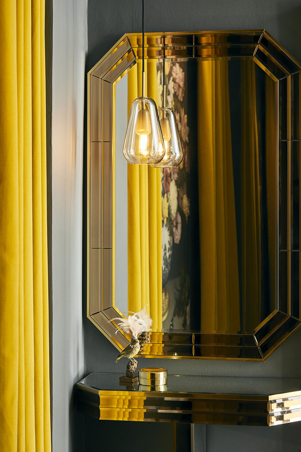 Anoli 1 Small, nordic gold / gold