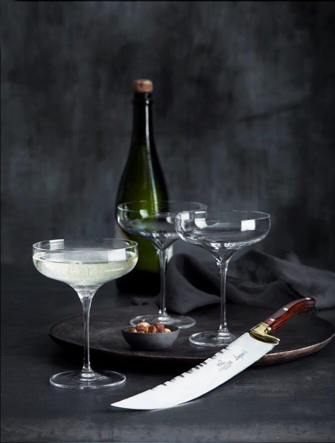 Champagnesabel laguiole 27 cm Stål/Træ