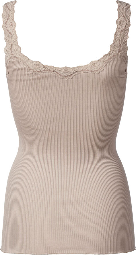 RWBabette Silk SL Deep Back Lace Top