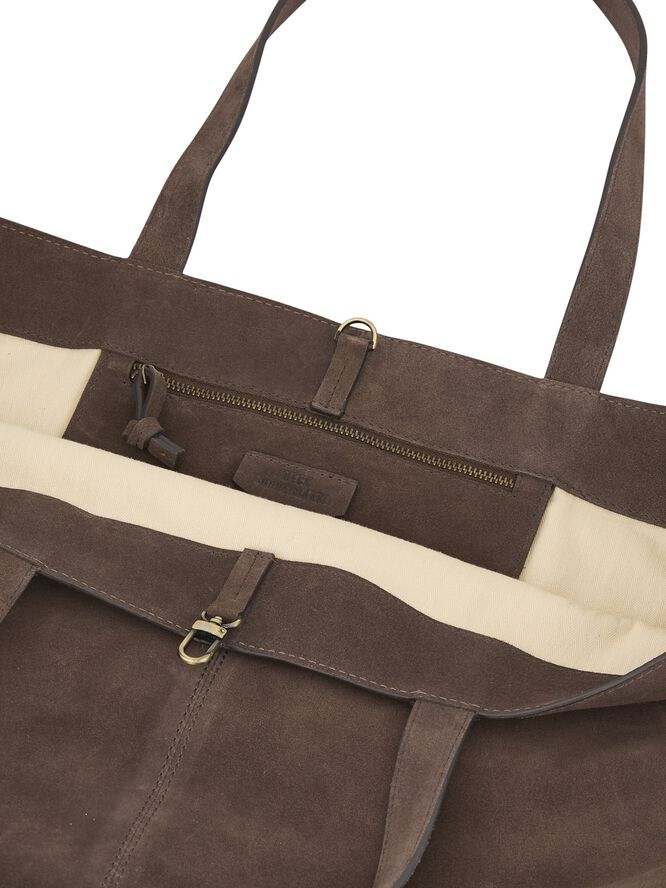 Suede Aubrey Bag
