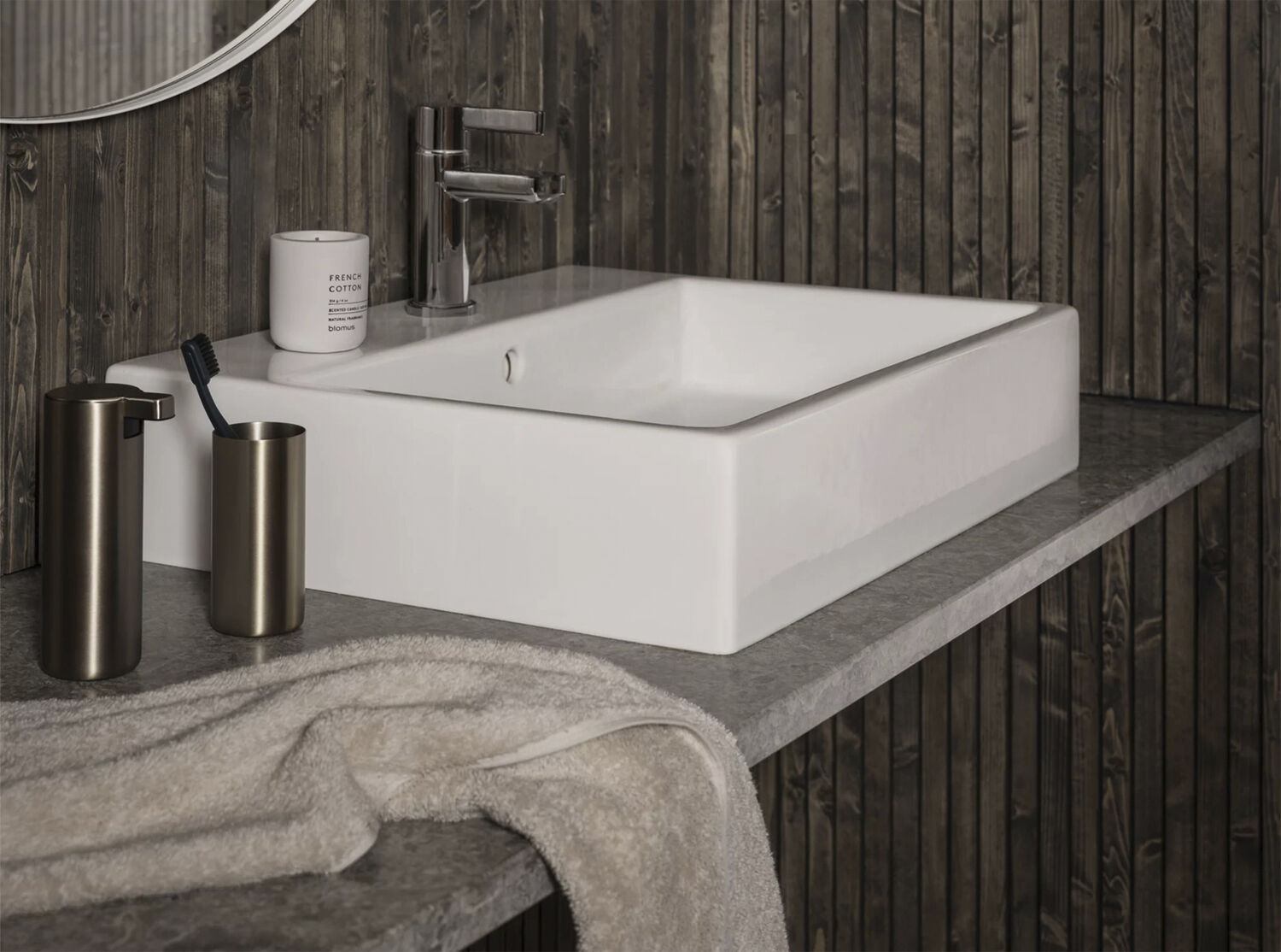 Soap dispenser -MODO- Colour Brass 165 ml