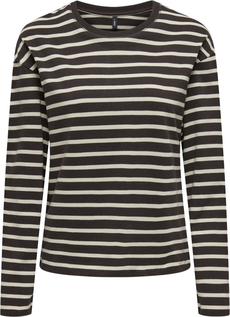 ONLNEW SOPH LIFE L/S O-NECK TOP BOX