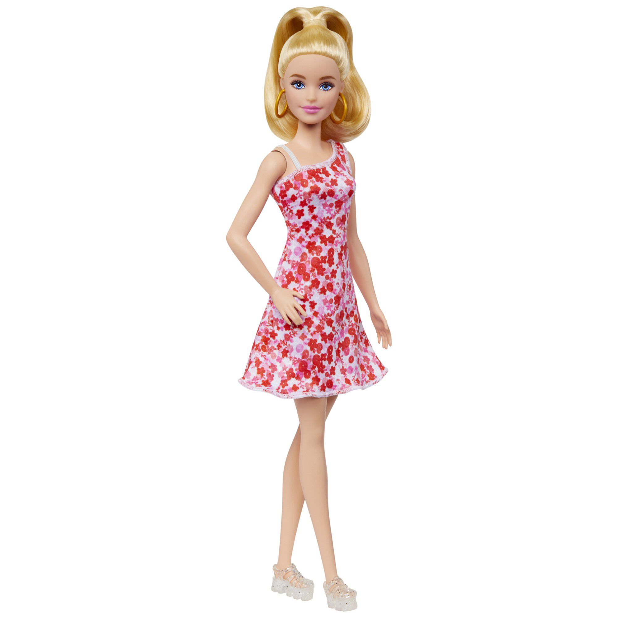Brb Fasionistas doll pink dress