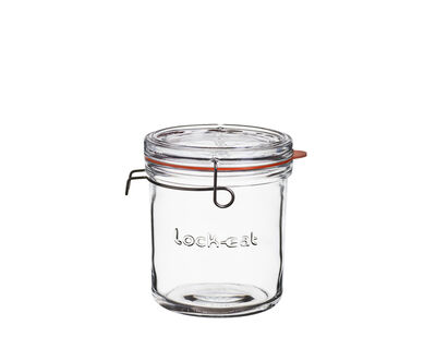Lock-eat sylteglas med patentlåg 75 cl.