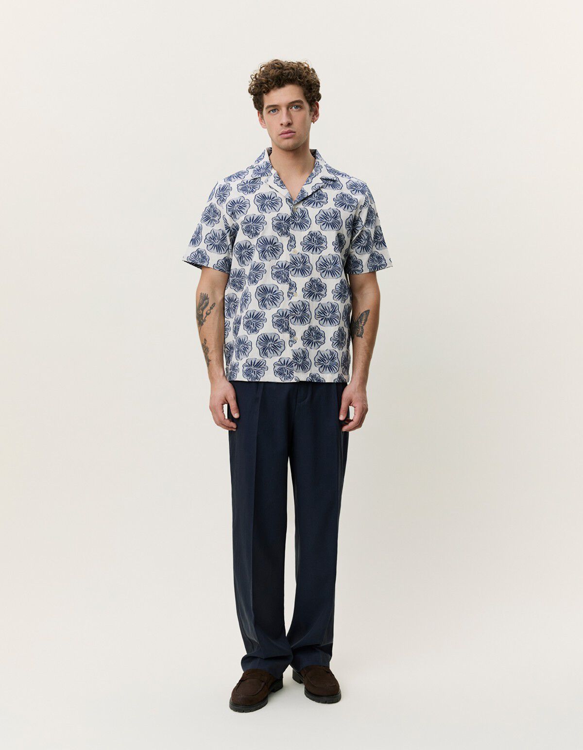 Dahlia Jacquard SS Shirt