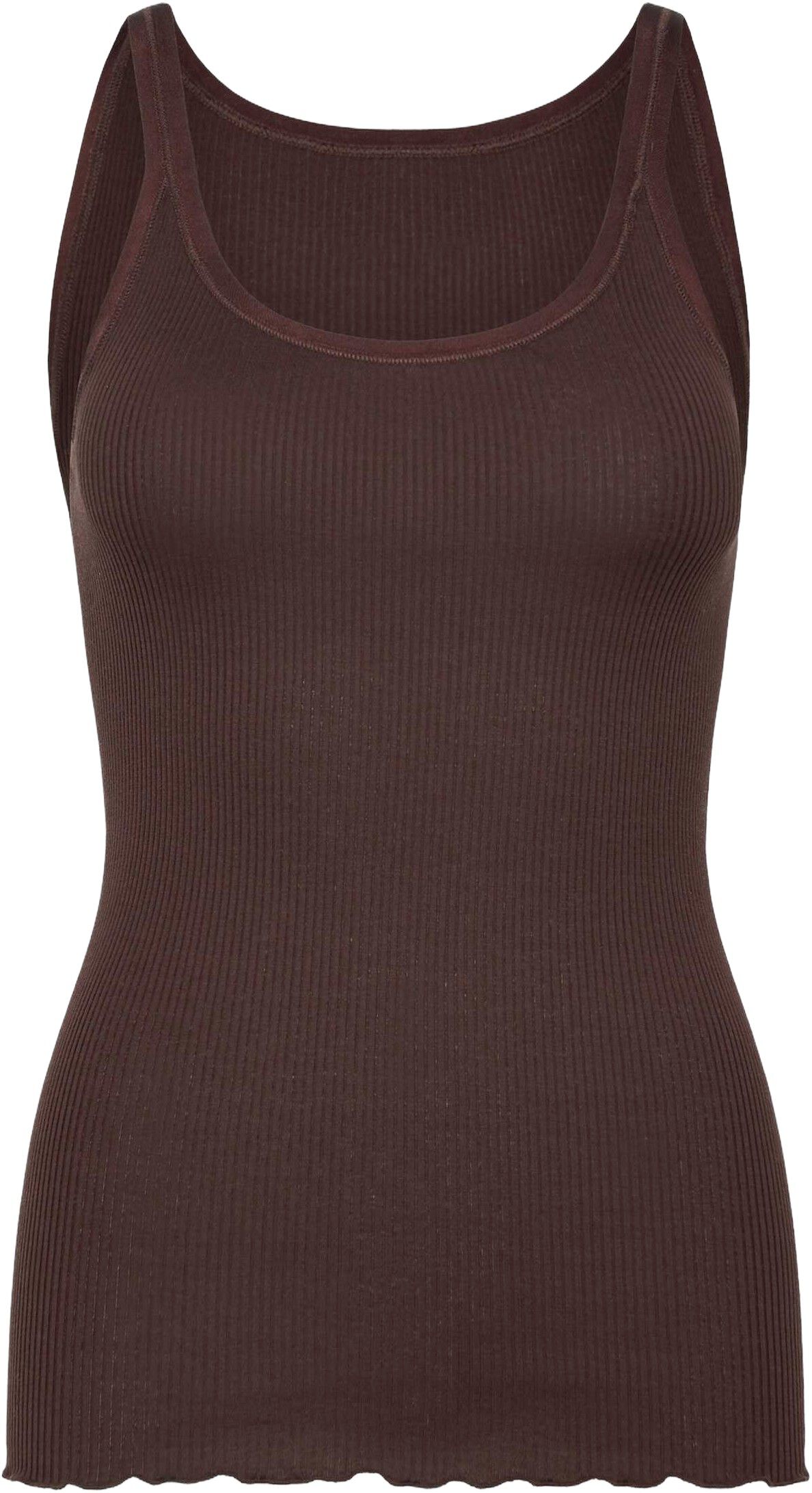 RWBelle Silk U-neck Strap Elastic Top