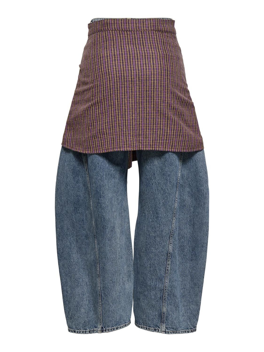 Onlwesley Hw Barrel Shirt Red Dnm Dot