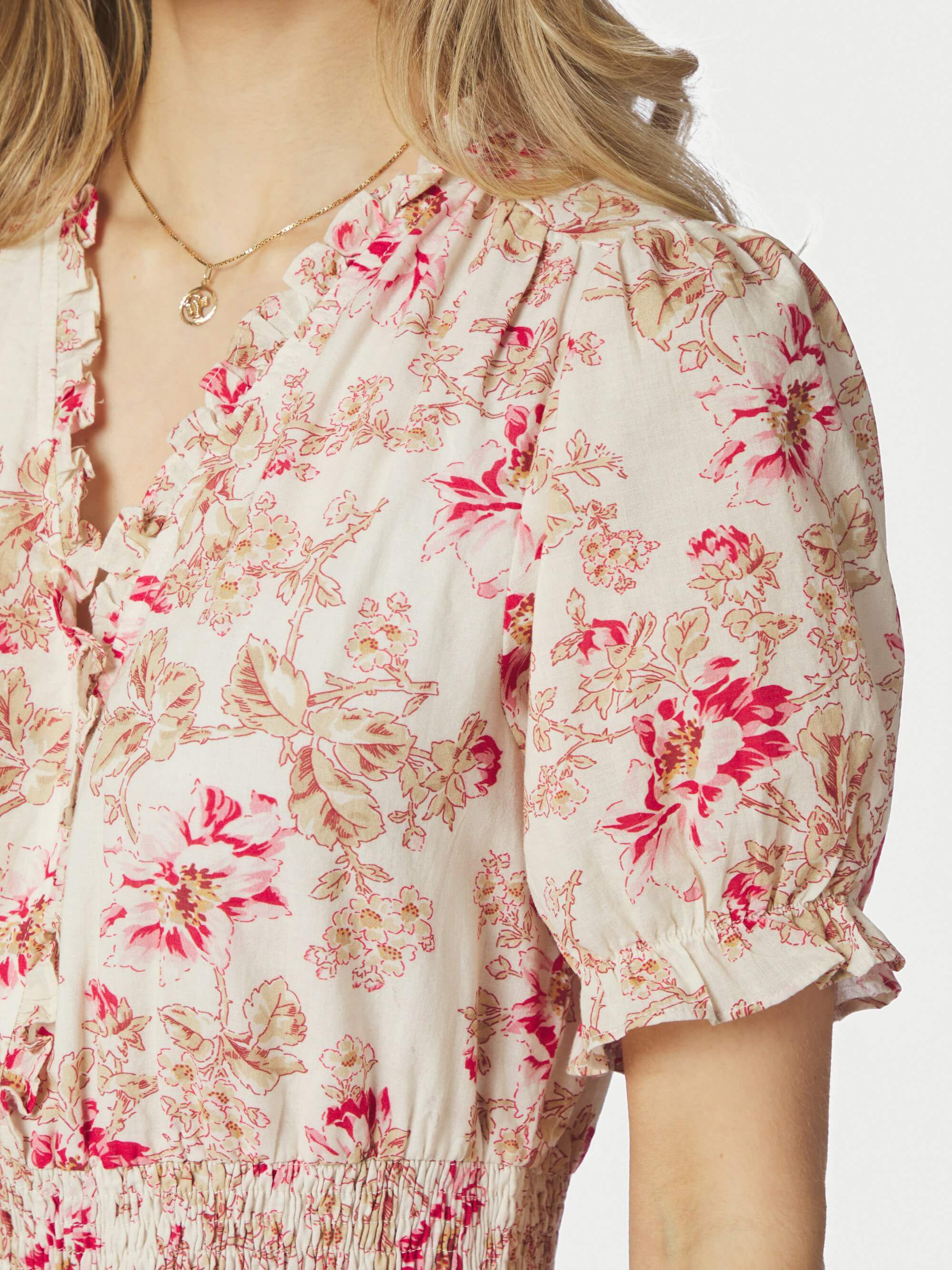 Kanza Flower Rose Dress